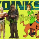 420 Scooby Doo Zoinks Cool Shaggy Star Wars R2D2 C3P0 Chilling Sticker decal