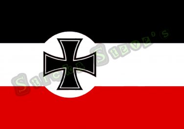 Iron Flag German Cross Vinyl Sticker Decal