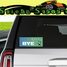THANK YOU FQ FACK YOU BYE COOL Vinyl Sticker Decals TRUCK VAN CAR THANK YOU FQ FACK YOU BYE COOL Vinyl Sticker Decals TRUCK VAN CAR