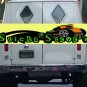 Ass Gas or Grass Decal Old School 3 X 10 Vinyl Bumper Sticker Cool Dude