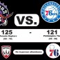 Raptors VS Versus 76ers play offs 13 pcs Vinyl Stickers decals statistics stats
