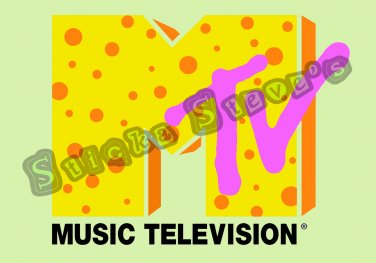 80's 90's MTV Cool 1990's 1980's Old School Retro Vinyl Sticker Decal