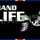 Band Life Cool Vinyl Sticker Decals sweet Marijuana Rock Star
