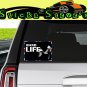 Band Life Cool Vinyl Sticker Decals sweet Marijuana Rock Star
