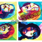 Let it be Beatles Hip Retro Psychedelic Cool Vinyl Sticker Decal