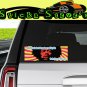 Butterfly Zebra Jimi Hendrix Decal Old School 3 X 10 Vinyl Bumper Sticker Cool