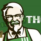 420 THC Kernel KFC Weed Green Kush Vinyl Sticker Decal. Sweet Marijuana