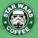 Storm Trooper Star Wars Coffee Vinyl Sticker Decal Star Buck Theme