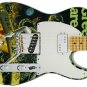 Guitar Skin Axe Wrap Green Slime Coming Vintage Poster Vibe Right Electric 238