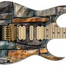 Guitar Skin Axe Wrap Re-skin Vinyl Decal Décor Rock Vintage Cool