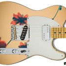 Guitar Skin Axe Wrap Re-skin Vinyl Decal DIY Righty Electric Wild Flower 012