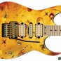 182 Righty Electric Guitar Skin Spiders in Amber for 12 Million Years