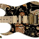 091 Lefty Electric Guitar Skin Traditional Paisley