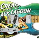 Guitar Skin Axe Wrap Re-skin Righty Electric Creature from Black Lagoon 225