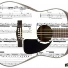 079 Righty Acoustic Guitar Skin Tab Solo Music Notes