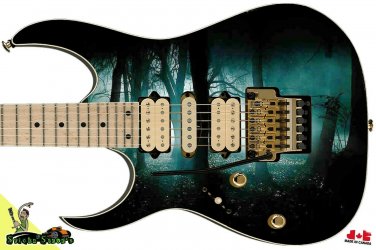 058 Lefty Electric Guitar Skin Sleepy Hollow