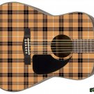 102 Righty Acoustic Guitar Skin Butterscotch Plaid