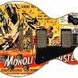 Guitar Skin Axe Wrap Monsters Monolith Vintage Vinyl Poster Right Electric 211