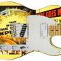 Guitar Skin Axe Wrap Night The World Exploded Old Poster Vibe Right Electric 244