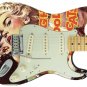 Guitar Skin Axe Wrap High School Hellcats Old Poster Vibe Right Electric 242