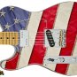 069 Lefty Electric Guitar Skin American Flag Patriot Body Styles Vinyl Wrap