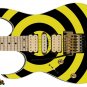 184 Lefty Electric Guitar Skin Yellow Bumble Bee