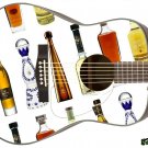 197 Righty Acoustic Guitar Skin Tequila Tres Agaves
