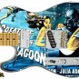 217 Lefty Electric Guitar Skin Creature from Black Lagoon