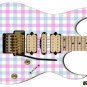 103 Righty Electric Guitar Skin Plaid T-shirt Favorite