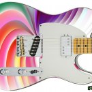 126 Righty Electric Guitar Skin Behind Rose Colored Glasses
