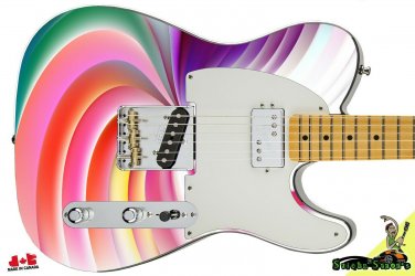 126 Righty Electric Guitar Skin Behind Rose Colored Glasses
