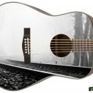 052 Righty Acoustic Guitar Skin Rail Lines
