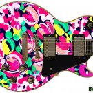 093 Righty Electric Guitar Skin Spring Bloom