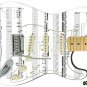 078 Righty Electric Guitar Skin Diamond Dave Notes