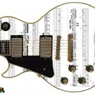 078 Lefty Electric Guitar Skin Diamond Dave Notes