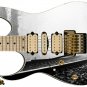 052 Lefty Electric Guitar Skin Rail Lines