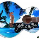 022 Righty Jumbo Acoustic Guitar Guitar Skin Tropical Paradise