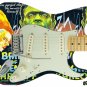 Guitar Skin Axe Wrap Re-skin Vinyl Decal DIY Bride of Frankenstein Right handed