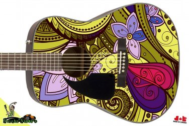 129 Lefty Acoustic Guitar Skin In the Garden of Vai