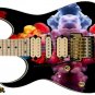 055 Lefty Electric Guitar Skin Vapour Color Clouds