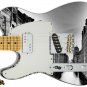 073 Lefty Electric Guitar Skin Canal Century View