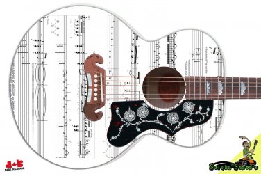 078 Righty Jumbo Acoustic Guitar Skin Diamond Dave Notes