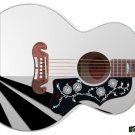 014 Righty Jumbo Acoustic Guitar Skin Gray Matrix