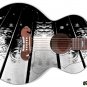 067 Righty Jumbo Acoustic Guitar Skin Deck Rain