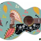 084 Righty Jumbo Acoustic Guitar Skin Fallen Paisley Leaf