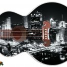 056 Lefty Jumbo Acoustic Guitar Skin Bright City Nights