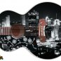 056 Lefty Jumbo Acoustic Guitar Skin Bright City Nights