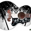 068 Righty Jumbo Acoustic Guitar Skin Angled Deck Rain