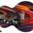 127 Lefty Jumbo Acoustic Guitar Skin Extra Slippery at Night