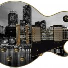 Guitar Skin Axe Wrap RESKIN DIY DECAL  Righty Electric Nights of the City 001